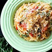 One Pot Lightened Up Chicken Parmesan Pasta