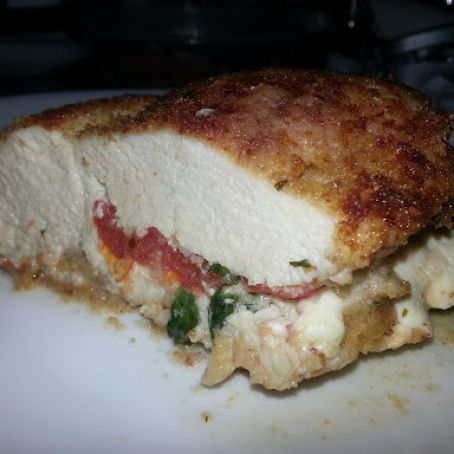 Bruschetta stuffed chicken