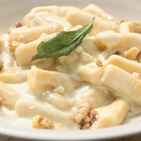 Potato Gnocchi with Gorgonzola Cream Sauce