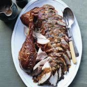 Porcini Mushroom Turkey with Mushroom Gravy