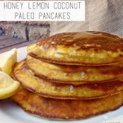 pancake - Honey Lemon Coconut Paleo Pancakes