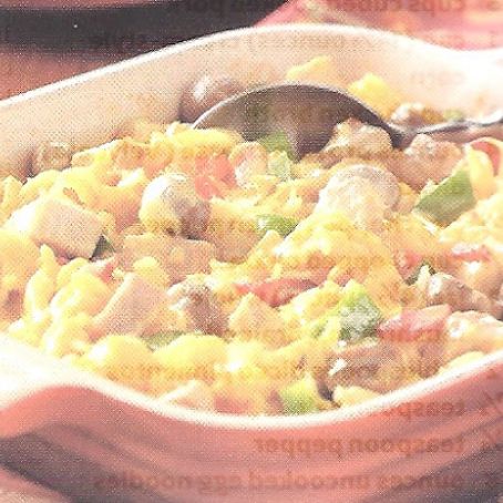 Pork Noodle Casserole