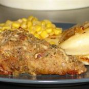 Baked Honey Nut Chicken