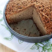 cake - Applesauce Crumb Cake with Cinnamon
