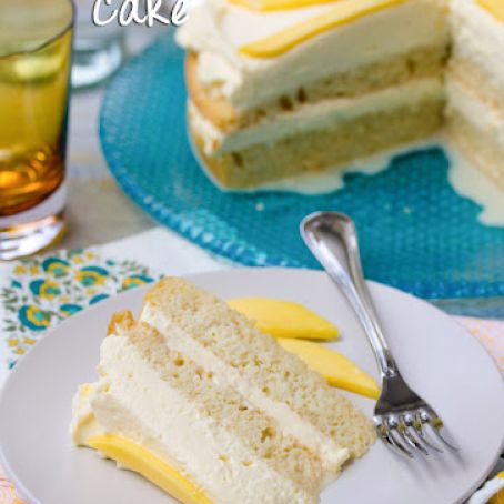 Mango Cream Tres Leches Cake