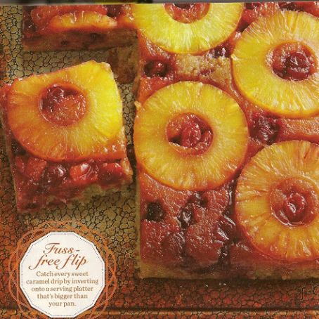 Cranberry Pineapple Upside-down Cake