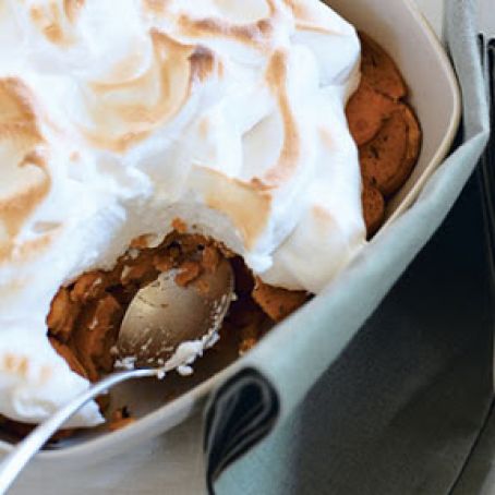 Sweet Potatoes with Cinnamon Meringue