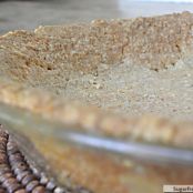 Cream Cheese Oat-No Roll Pie Crust