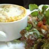 Creamed Corn with Bacon and Blue Cheese