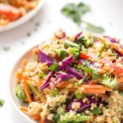 Almond Butter Thai Salad