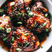 Instant Pot Honey Garlic Chicken Thighs