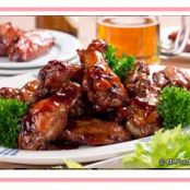 Wildly Wicked Raspberry Wings