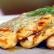 Grilled Chicken with Mustard Dill SauceRecipe adapted from Gourmet Magazine