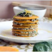Butternut Squash Ravioli Stacks