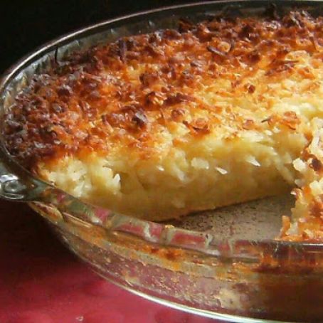 Coconut Custard Impossible Pie