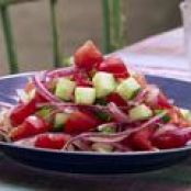 CUCUMBER-TOMATO-RED ONION SALAD