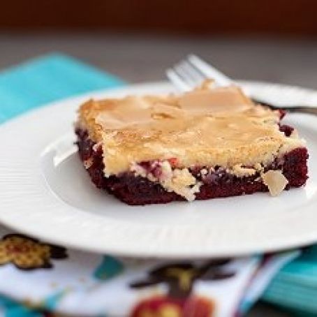 Red Velvet Gooey Butter Cake