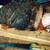 PEPPERCORN PORK BUTT w/VERMOUTH SAUCE