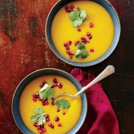 Warm-Spiced Butternut Squash Soup