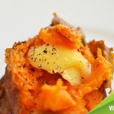 Microwaved Yams/Sweet Potatoes