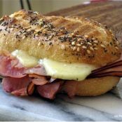 Emmental, Honey and Ham Panini