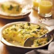 Broccoli Cheese Strata Recipe