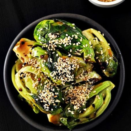 VEGGIE - Spicy, Sweet & Savory Brussels Sprouts