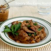 Savory Slow Cooker Round Steak
