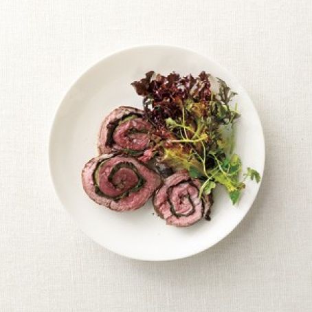 Spinach-Stuffed Steak Roulades