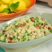 Rice with Peas and Bacon