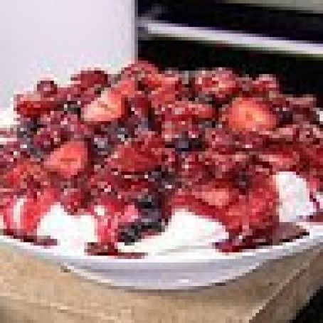 Mixed Berry Pavlova