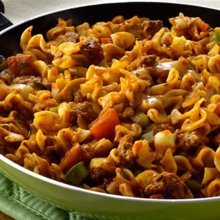 Spicy Jack Skillet Lasagna