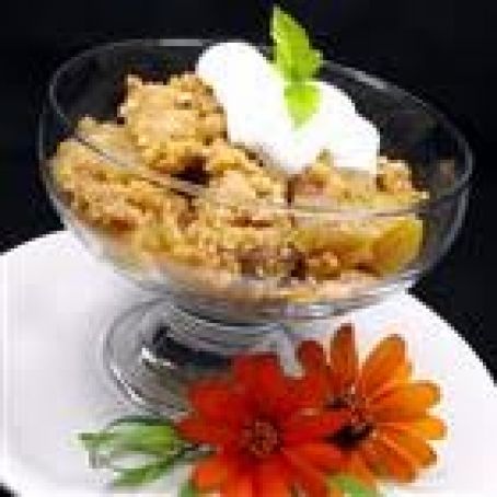 Caramel Apple Crisp