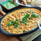 Chickpea, Coconut, and Cashew Curry