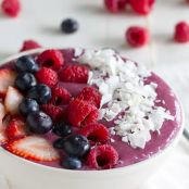 Coconut Berry Smoothie Bowl