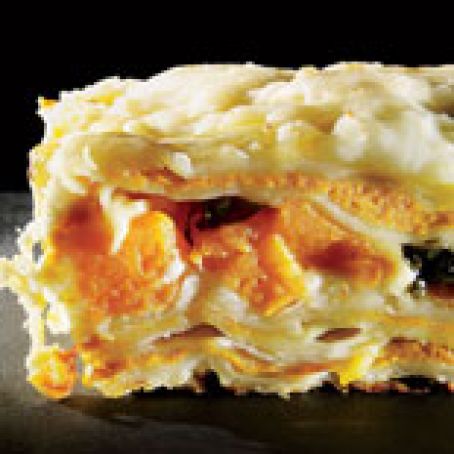 Autumn Golden Vegetable Lasagna (Rachael Ray)