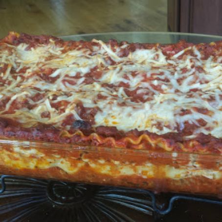 Dave's GREAT 3-Cheese Lasagna