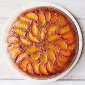 Peach-Bourbon Upside-Down Cake