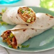 Cheesy Grilled BBQ Chicken Wraps