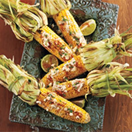 Grilled Mexican Street Corn