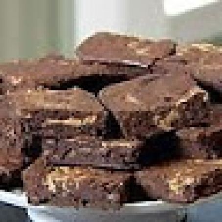 Peanut Swirl Brownies