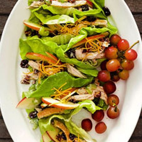 Chicken Waldorf Wraps