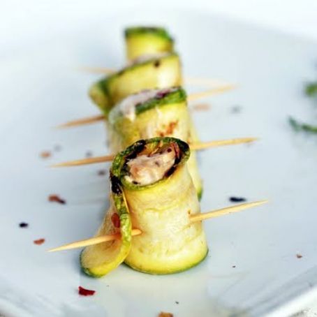 STUFFED ZUCCHINI ROLL-UPS