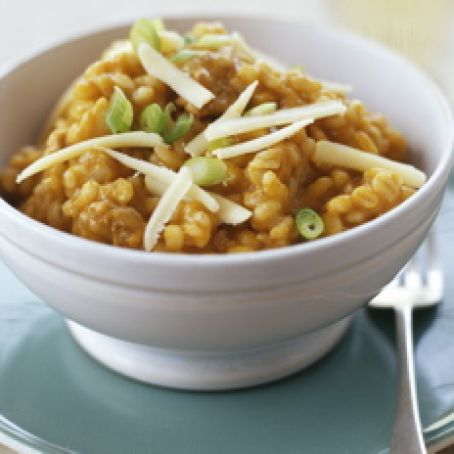 Pumpkin Barley with Turkey