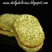 COOKIES - Green tea Dacquoise