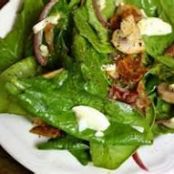 Wilted Spinach Salad