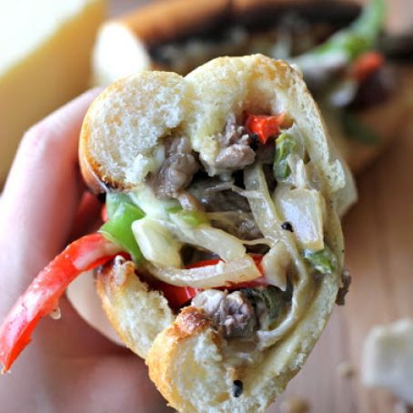 Philly Cheesesteak with Garlic Aioli