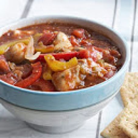 Kickin' Chicken Chili with Vegetables