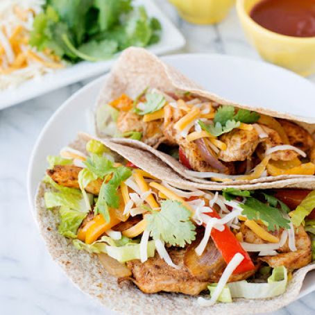 Oven Baked Fajitas