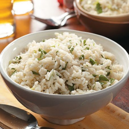 Parsley-Scallion Rice